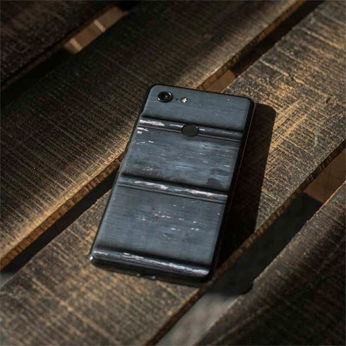 Chipped Blue Wood Google Pixel 3 XL Skin
